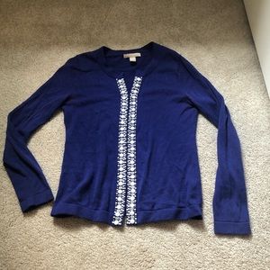 BANANA REPUBLIC BEADED CARDIGAN